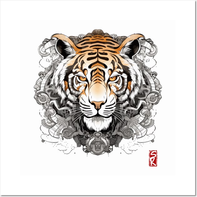 Tiger Wall Art by siriusreno